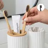 Koupelnová sada, 6 kusů: dávkovač, košík, toaletní kartáč, Náhled obrázku produktu 3