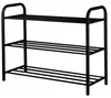 kovový regál na boty botník stojan 3 patra 65x26x52 cm Náhled obrázku produktu 4