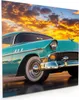 Küchenrückwand Spritzschutz Glas mit Motiv Retro Oldtimer Produktbild-Vorschau 1