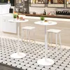 COSTWAY Tavolino alto Ø 60 cm, 2 in 1: tavolo da bar e Anteprima dell’immagine prodotto 2