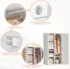 CDGlobal Kleiderschrank mit Kleiderstangen, DIY Produktbild-Vorschau 3