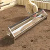 vidaXL, vasca per l'alimentazione di galline, argento, 108 Anteprima dell’immagine prodotto 2