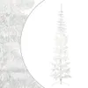 vidaXL Künstlicher Halb-Weihnachtsbaum mit Ständer Schlank Produktbild-Vorschau 9