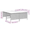 The Living Store 5-tlg. Garten-Sofagarnitur mit Kissen Produktbild-Vorschau 9