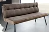 riess-ambiente Moderne Sitzbank BIG GEORGE 160cm taupe Produktbild-Vorschau 2