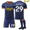 #29 Havertz Maglia da calcio da trasferta dell'Arsenal Anteprima dell’immagine prodotto 1