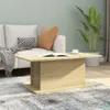 vidaXL Konferenčný stolík Sonoma Oak 102x55,5x40 cm Náhľad obrázku produktu 2