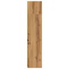 vidaXL Bücherregal Artisan-Eiche 80x24x109 cm Holzwerkstoff Produktbild-Vorschau 4