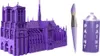 3D Puzzle, NOTRE-DAME DE PARIS, Karton, 165 Teile Produktbild-Vorschau 7