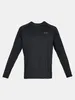 A black long-sleeved shirt with a grey Under Armour logo on the chest, presented on a white background. Produktbild-Vorschau