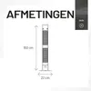 Sunred - Heater Royal Diamond Dark Valencia Lounge 3000 Productafbeelding-voorbeeld 15