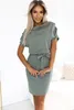 Numoco Minikleid für Frauen Roxi olive L Produktbild-Vorschau 2