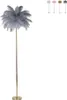 Stehlampe mit Federschirm und 3 Lichtquellen, Höhe 160 cm, Produktbild-Vorschau 7