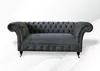 Chesterfield Sofa 2 Sitzer Wohnzimmer Couch Couchen Polster Produktbild-Vorschau 1