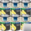 Edeka Williams-Christ-Birnen halbe Frucht in Birnensaft 6er Produktbild-Vorschau 1