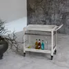 Servierwagen da esterno 'Bard' con 5 Haken Stahl 72 x 77 x Anteprima dell’immagine prodotto 3