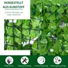 Outsunny Künstliche Hecke Wanddekoration Sichtschutz Hecke Produktbild-Vorschau 4