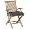 Madison Sitzkissen Panama 46x46 cm Grau Produktbild-Vorschau 2