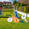 relaxdays Skákací míč Panda bílý s motivem, Ø 45,0 cm, 1 Náhled obrázku produktu 3