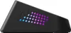 A side view of a black electronic device with a triangular prism shape, featuring a grid of colorful LED lights on its angled surface. Anteprima dell’immagine prodotto