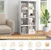 COSTWAY Bücherregal 4 Ebenen, Standregal mit 8 Fächern & Produktbild-Vorschau 4