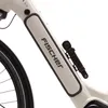 Close-up of an e-bike frame with the brand name 'FISCHER' visible. Produktbild-Vorschau