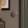 Unterputz Porzellan Retro LED Drehdimmer I PR1 graubeige Produktbild-Vorschau 5
