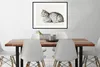 MuchoWow® MuchoWow® Gerahmtes Poster Liegende Katze - Produktbild-Vorschau 3