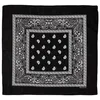 Bandana MFH, czarno-biała, ok. 55 x 55 cm, bawełna Podgląd zdjęcia produktu 2