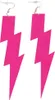 Oblique Unique Blitz Ohrringe für 80s 80er Jahre Motto Produktbild-Vorschau 1