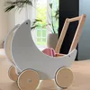 Poussette en bois Rijoka – Poussette d'apprentissage pour Voir les images du produit 6