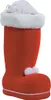 IDENA Idena Nikolausstiefel rot beflockt 15cm Produktbild-Vorschau 1