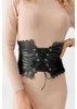 Damen Taille Stretchgürtel Breiter Hüftgürtel Gürtel Produktbild-Vorschau 5