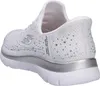 Chaussons Skechers SUMMITS pour femmes, blancs, taille EUR Voir les images du produit 3
