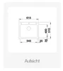 BLANCO NAYA 6 Einbauspüle SILGRANIT weiß ab 60 cm ohne Produktbild-Vorschau 9