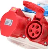 Riossad Stromverteiler Baustromverteiler 2 x CEE 16A 400V+1 Produktbild-Vorschau 4