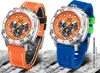 Zegarek  Vostok Europe VK67-650A723SBL niebieski Podgląd zdjęcia produktu 3