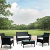 Jiubiaz Gartenmöbel Lounge erweiterbares Sitzgruppe Produktbild-Vorschau 1