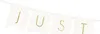 PartyDeco GRL68-008-KARTON, Fahnenbanner, Gold, Weiß, Produktbild-Vorschau 5