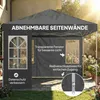 Pavillon 3x3m Wasserdicht Stabil Winterfest Pop-up Produktbild-Vorschau 8