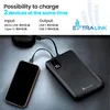 Extralink 10000 mAh Noir Powerbank, 2× USB, Compact, 5 V Voir les images du produit 5