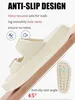 ASKSA Uni Hausschuhe Super Weich Sandalen mit Schnalle Produktbild-Vorschau 3