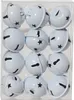 Glöckchen Metall 3cm 12er Set Weiß Produktbild-Vorschau 1