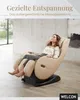 WELCON Massagesessel EASYRELAXX beige - 3D Massagestuhl mit Produktbild-Vorschau 6