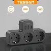 TESSAN Mehrfachsteckdose 3-fach mit USB-C und 2x USB-A Produktbild-Vorschau 1