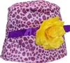 Glockenhut mit gelber Blume (Violett) Produktbild-Vorschau 1