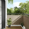 vidaXL Parawan balkonowy Taupe 90x700 cm 100% Podgląd zdjęcia produktu 2