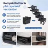 GIHAUVIA Hundetreppe faltbar 5 Stufen Hunderampe Produktbild-Vorschau 3