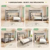 Merax Modulares Etagenbett Kinderbett 90x200cm mit Produktbild-Vorschau 5