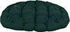 A dark green tufted cushion on a white background. Anteprima dell’immagine prodotto